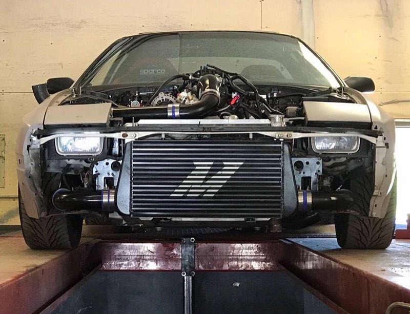Performance build with a front-mount intercooler